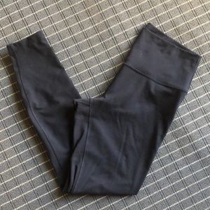 Lululemon High Rise Wunder Under Black 10